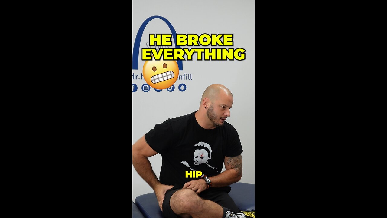 My Most Injured Patient! #chiropractor #backpain #headaches #neckpain