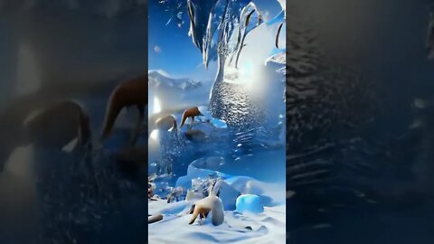 ice age - art - animations #shorts #animation #art #anime #painting