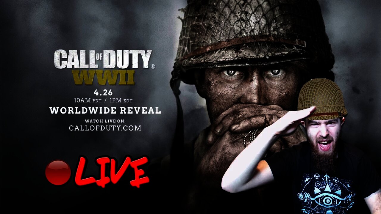 🔴[LIVE] Call of Duty: WWII Official Live World Reveal REACTION!