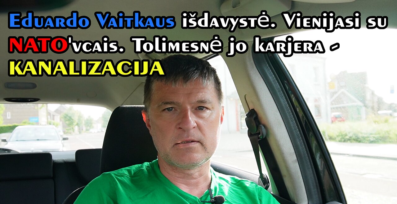 Eduardas Vaitkus ( prof.Skvernelis-Švarkelis ) ir jo gauja bandys papulti į Seimą su NATO'vcais