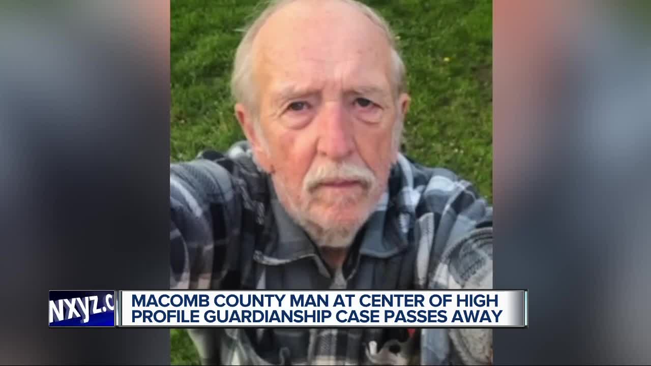 Macomb County man at center of high profile guardianship case passes away