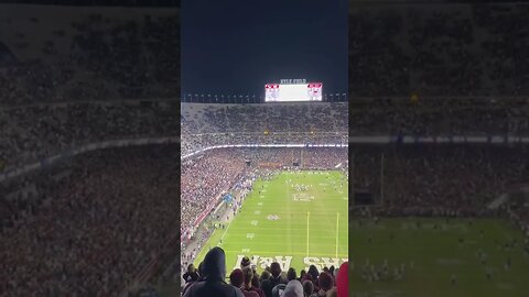 Texas A&M Aggies Prematurely Storming Kyle Field I’m Win Over 5th Ranked LSU 2022