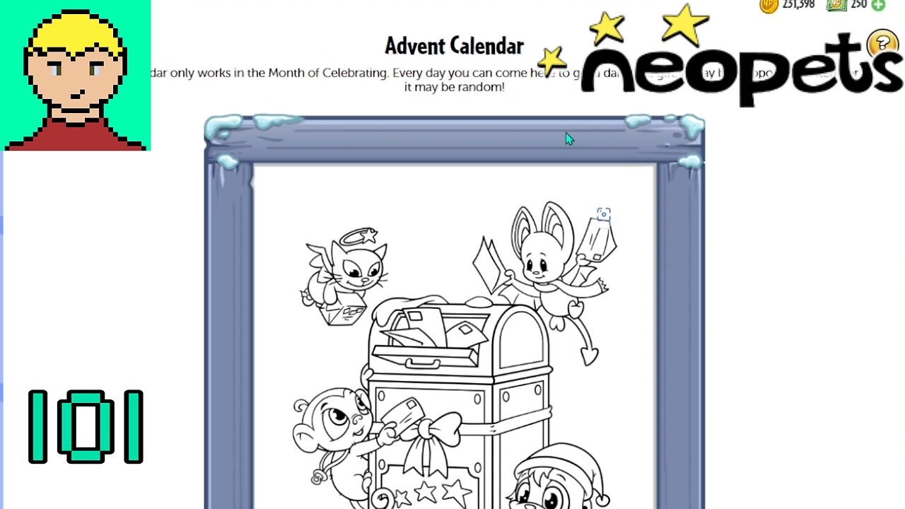 (25th Aniversary) [Ad of the Vent Calendar] Neopets #101