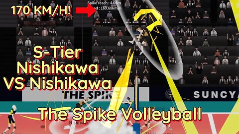 The Spike Volleyball - S-Tier Nishikawa Tourney vs Iron Wall / Ritsumeikan High