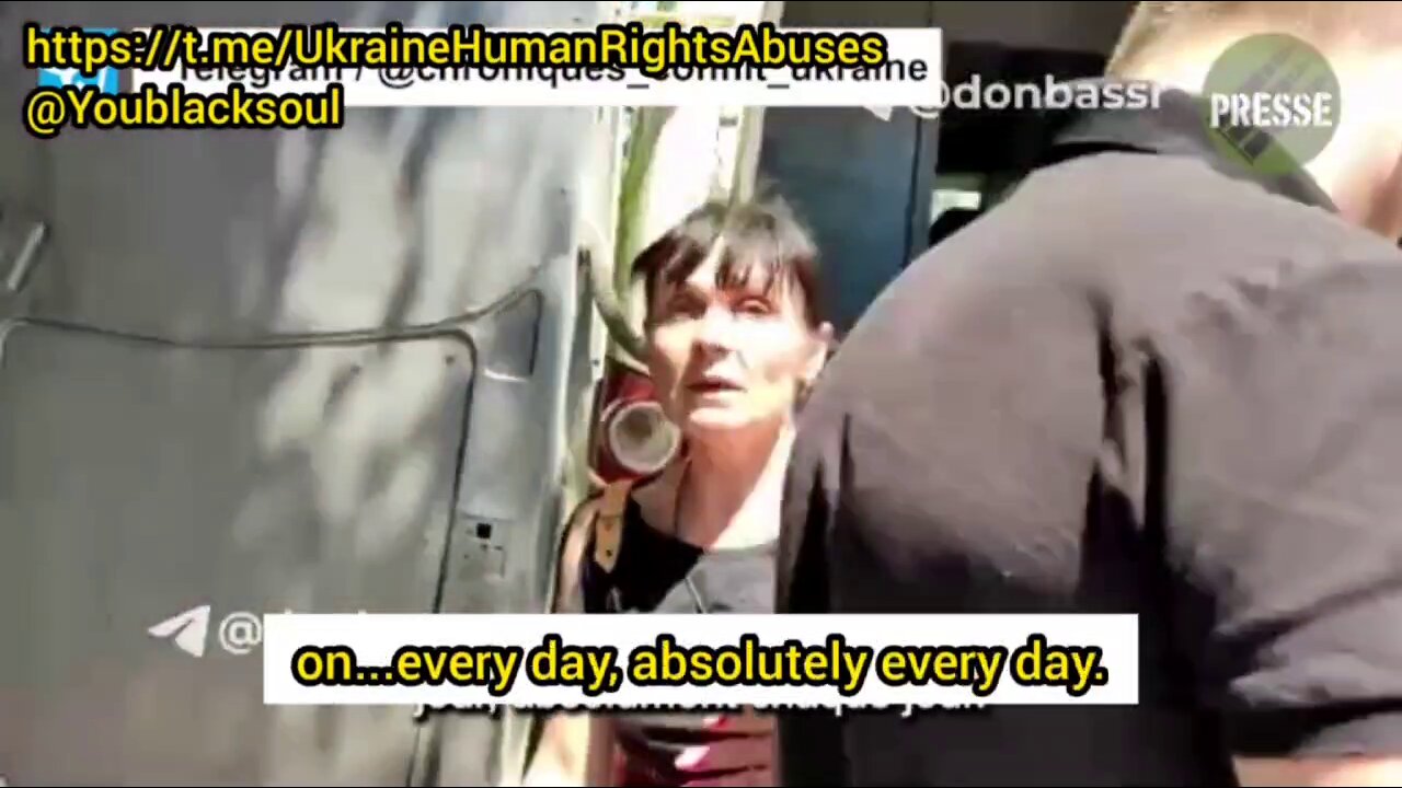 "Every day our houses are burning and people are dying": Donetsk villager