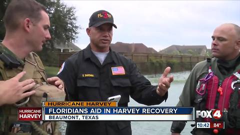 Florida units join Harvey recovery