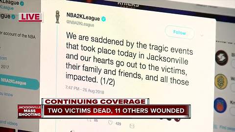 Gamers tweet about Fla. mass shooting incident