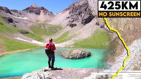 How I Hiked 425 km in the SUN with NO Sunscreen