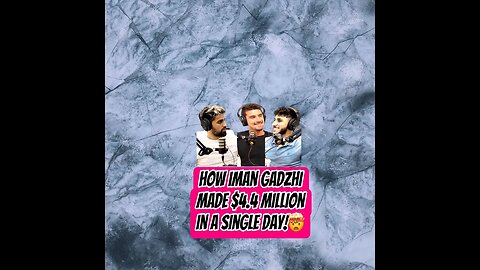 How Iman Gadzhi made $4 4 Million in a single day! 🤯 #shorts