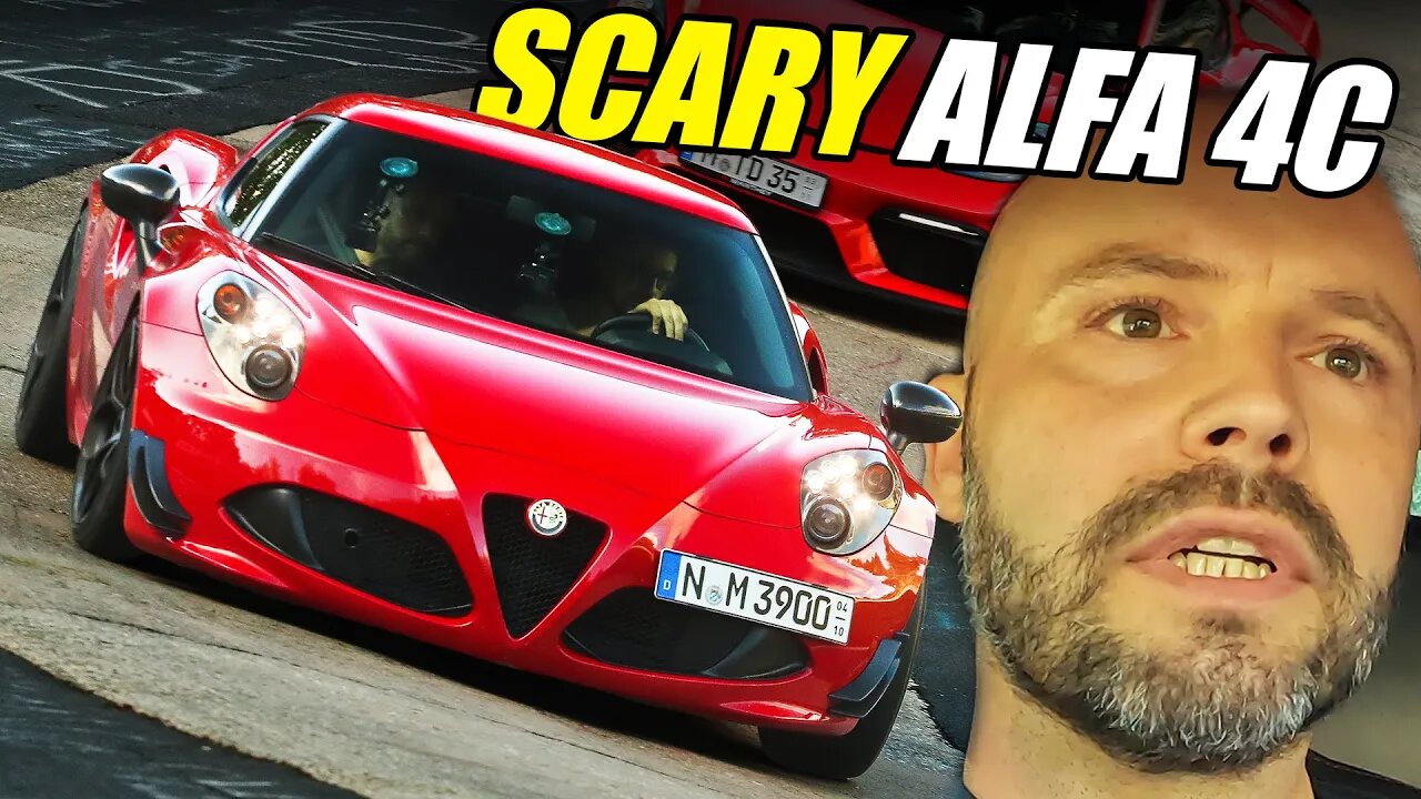 SCARY MODIFIED ALFA-ROMEO 4C! // Nürburgring