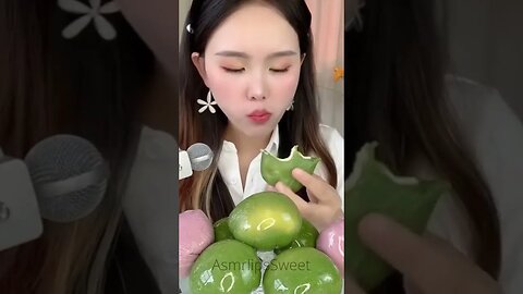 MOCHI MUKBANG ASMR #viral #asmr #asmreating #mukbang #kwai #mochiasmr #mochiicecream #asmrmochi