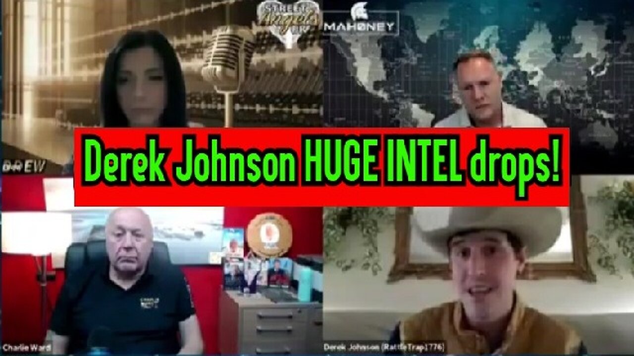 Derek Johnson HUGE INTEL DROPS with Charlie Ward'S Insiders Club!