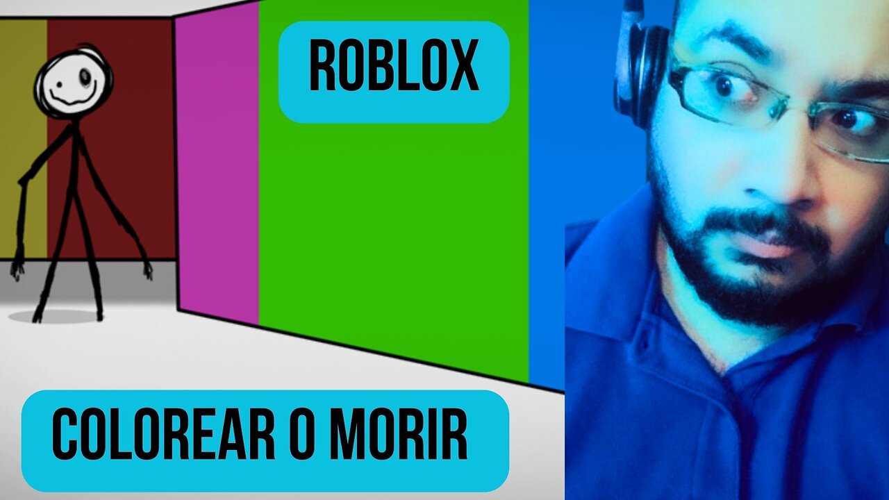 NOOO Me Persiguen!! | Colorear O Morir | Roblox | Gameplay en Español