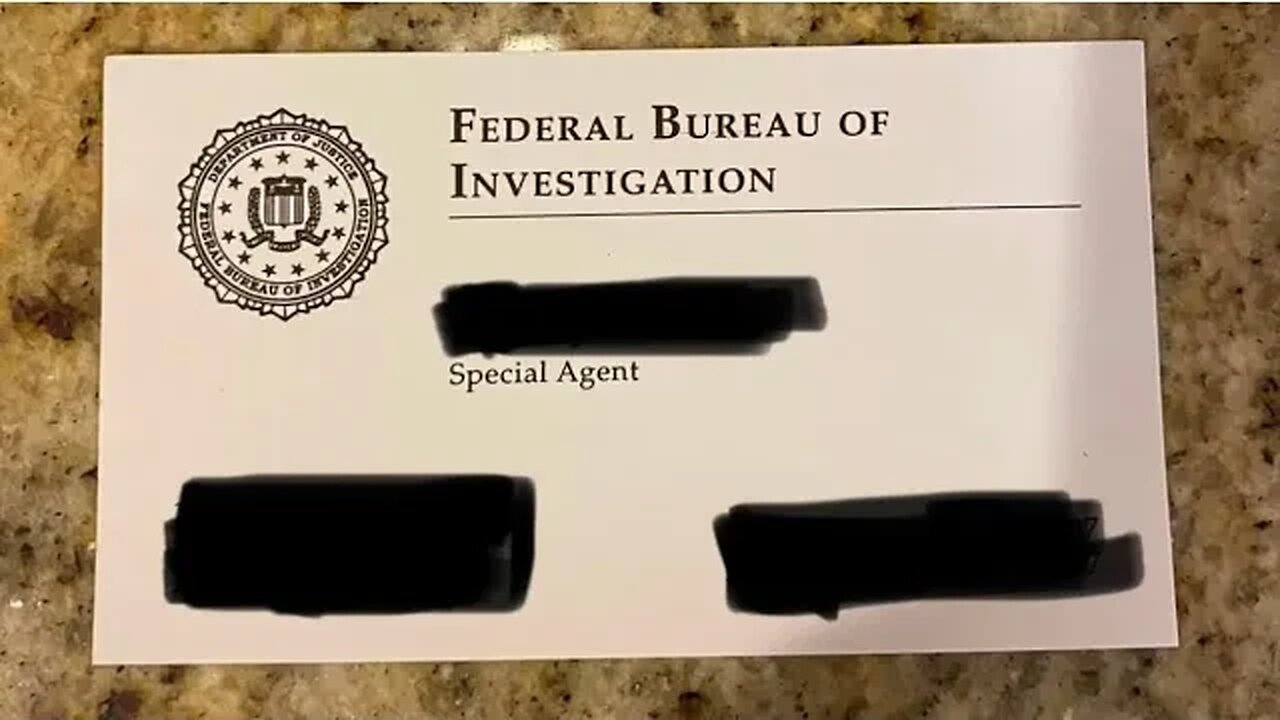 FBI Came To My House In January 2021
