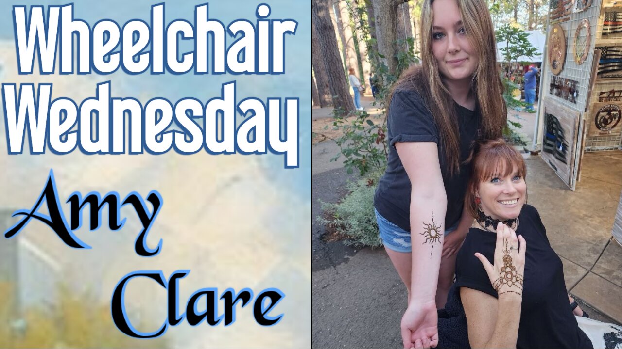 Wheelchair Wednesday with Amy Clare | C6-7 Complete Quadriplegic