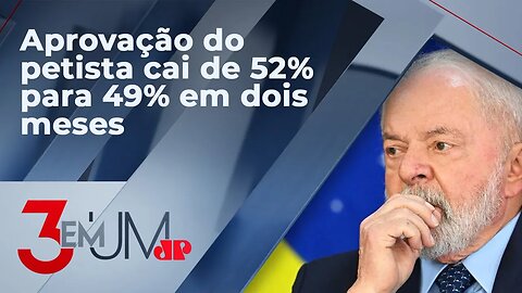 PoderData: 51% acreditam que governo Lula é pior ou igual a Jair Bolsonaro