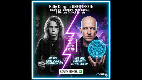 Billy Corgan UNFILTERED: Smashing Pumpkins, Mind Control, & Mystery School Secrets