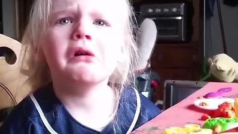 3-year-old tearfully reacts to Detroit Tigers postponing Opening Day