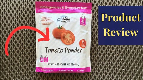 Augason Farms Tomato Powder 3 recipe test