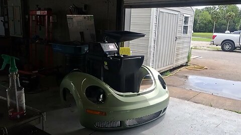 changing the radiator on a new beetle is fun
