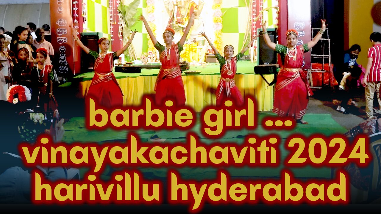 Barbie Girl Bharatanatyam Dance | Ganesh Chaturthi 2024 | Hyderbad | Keosha | Arts & Bharatanatyam