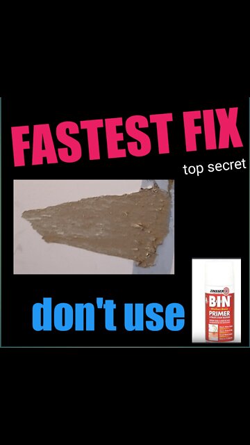 Fix torn sheetrock FASTRST