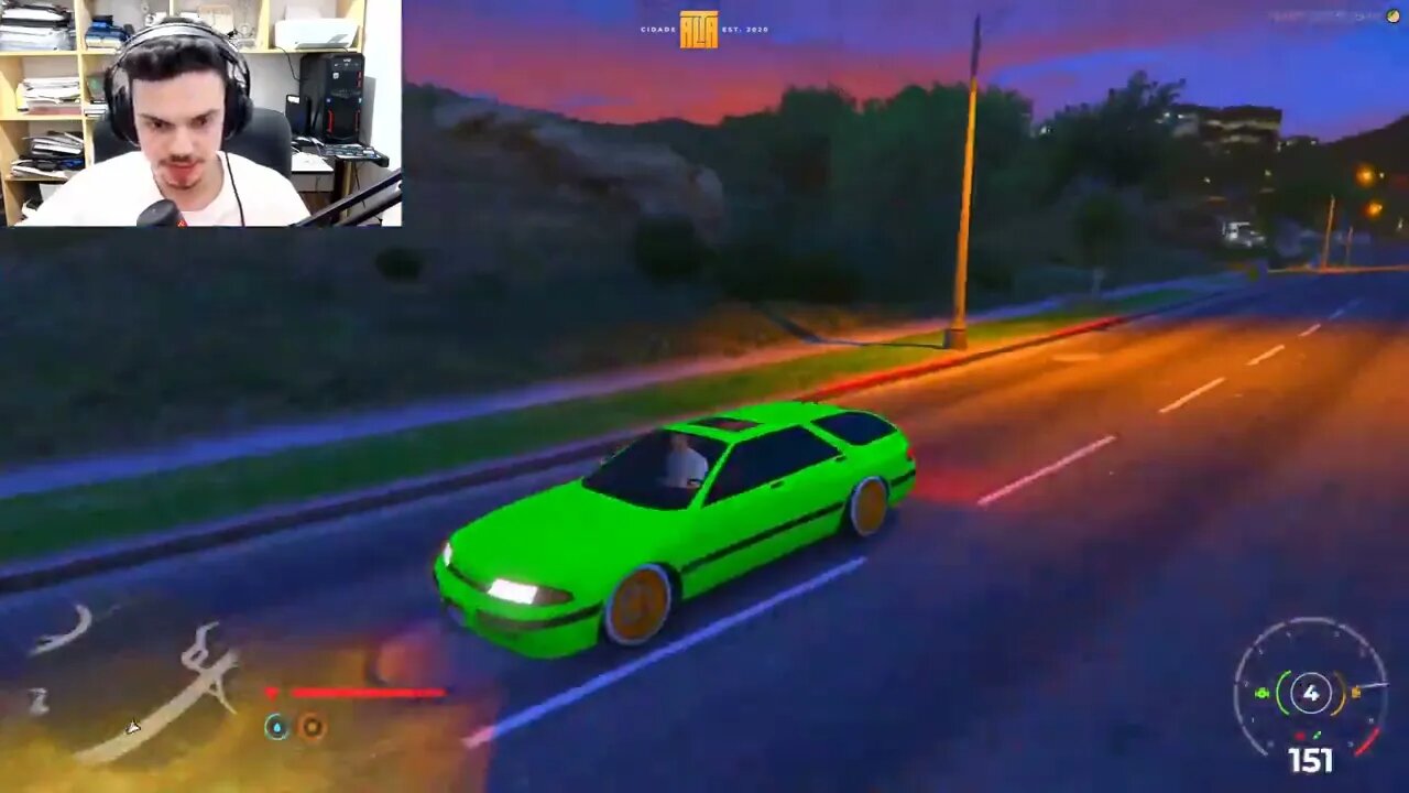 Summer lancou o carro da Loud kkk | GTA RP - CDA