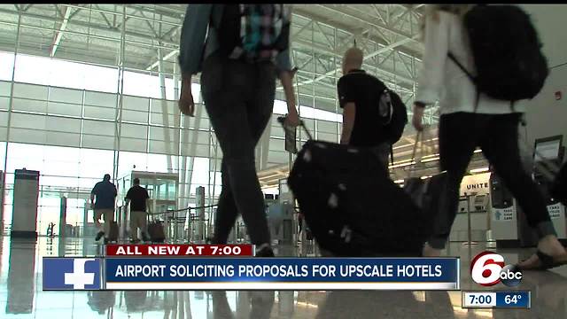 Indy airport wants to build 'first-class' hotel near the main terminal