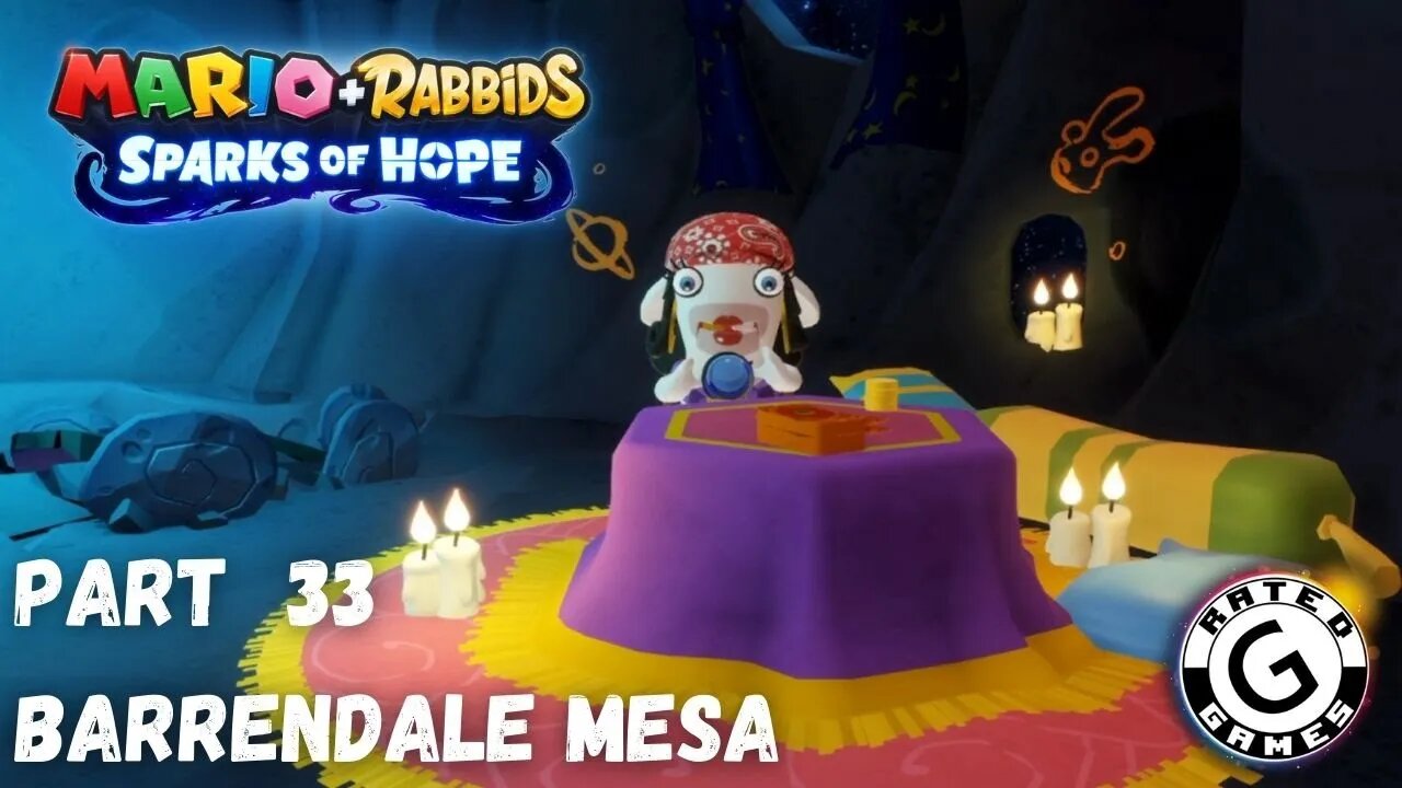 Mario + Rabbids Sparks of Hope Gameplay - No Commentary Walkthrough Part 33 - Barrendale Mesa