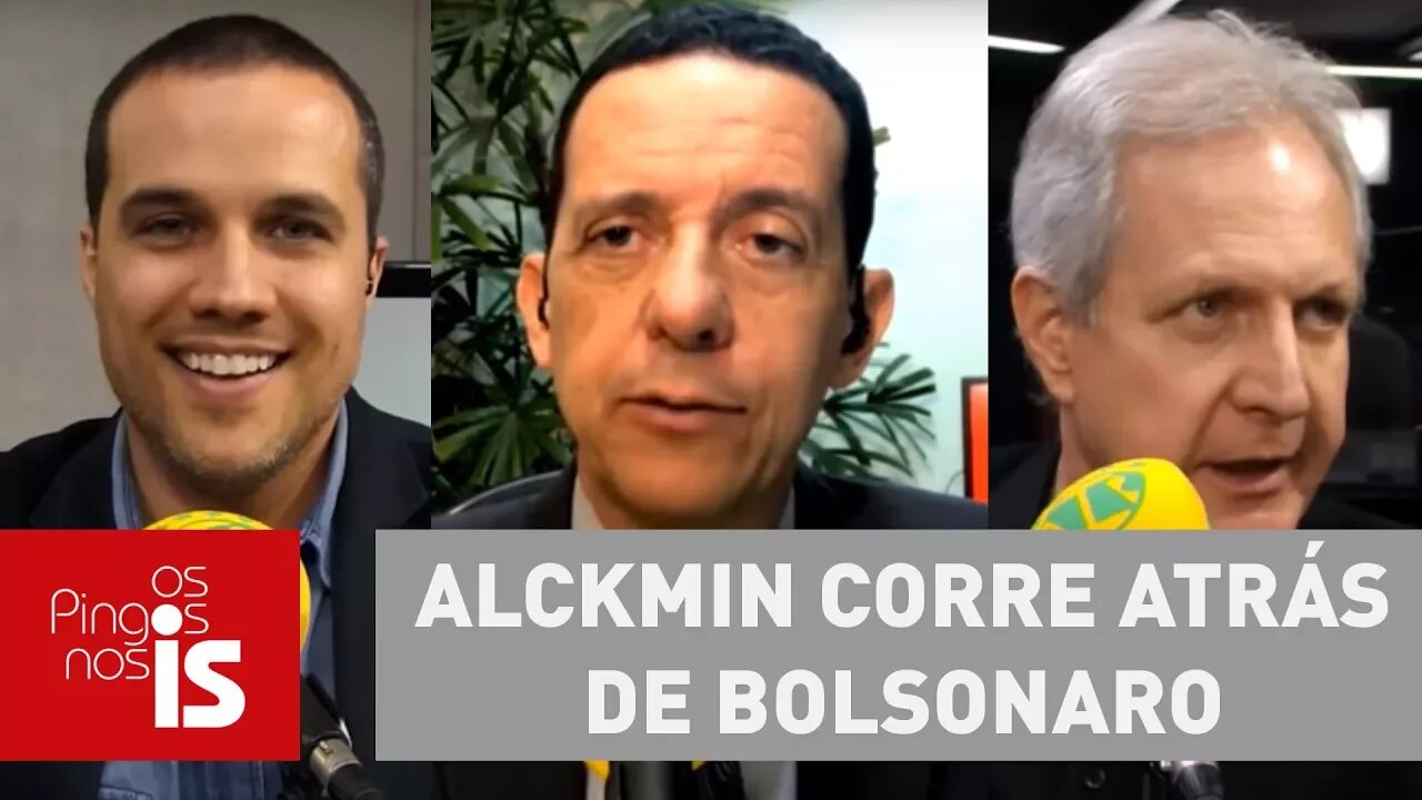 Debate: Alckmin corre atrás de Bolsonaro