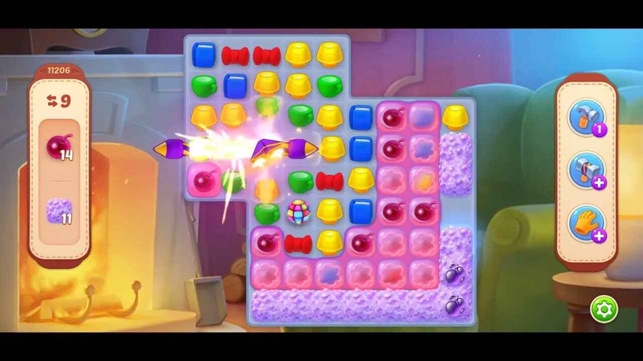 Playrix Homescapes Gameplay Walkthrough Level 11206