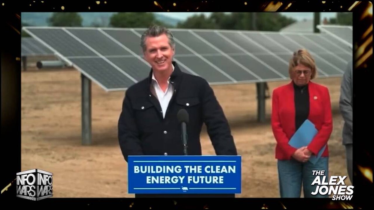 BREAKING VIDEO: Gavin Newsom Claims California Energy Prices