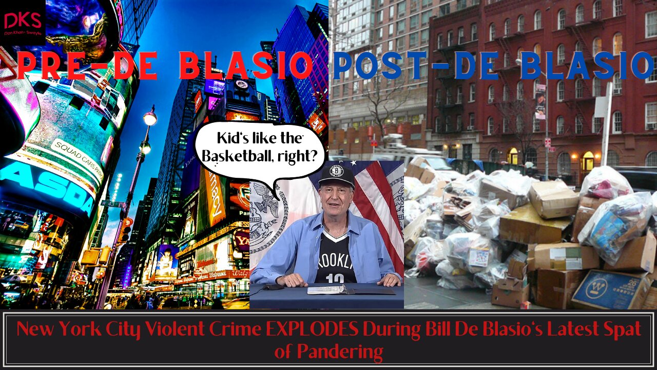 New York City Violent Crime EXPLODES During Bill De Blasio's Latest Spat of Pandering