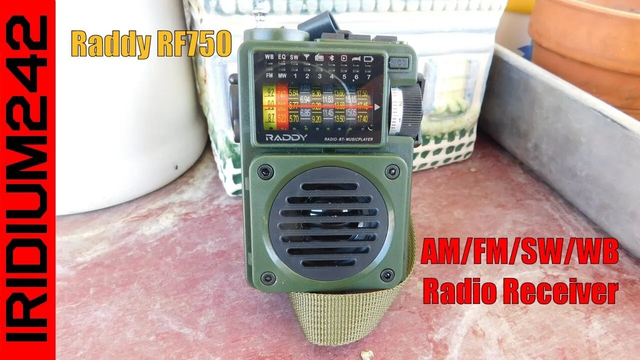 Small And Powerful: Raddy RF750 Portable AM FM SW WB Radio Receiver