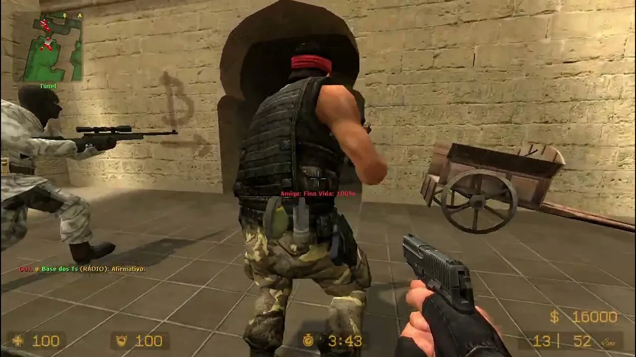 Counter Strike Source Dust 2 Bots #22 Just Only Sniper Rifles