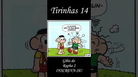 Tirinhas da Turma da Mônica nº 14 | Gibis do Rapha 2 #shorts