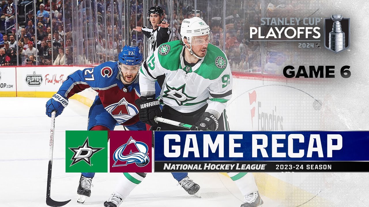 Gm 6: Stars @ Avalanche 5/17 | NHL Highlights | 2024 Stanley Cup Playoffs