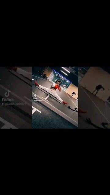 Flexible girl doing the side splits #shorts