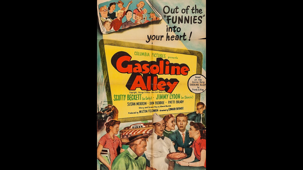 Gasoline Alley (1951) | A delightful comedy film based on the long-running comic strip