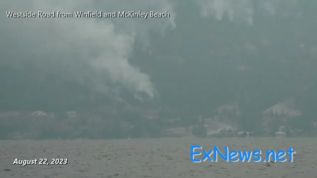 Kelowna Fire Aftermath - VIDEO West Kelowna Estates and Diamond View, Westside Road