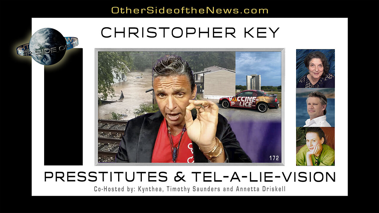 CHRISTOPHER KEY | PRESSTITUTES & TELL-A-LIE-VISION #Health Advocacy #Weather Wars