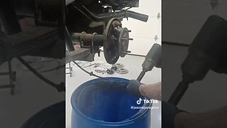 rear drum brake removal the easy way