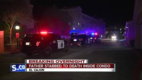 Man stabbed to death inside El Cajon condo