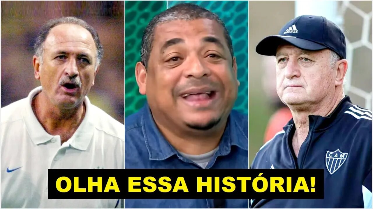 SENSACIONAL! "Pô, eu MANDEI o Felipão TOMAR NO C*, e logo depois ele..." Vampeta CONTA HISTÓRIA!