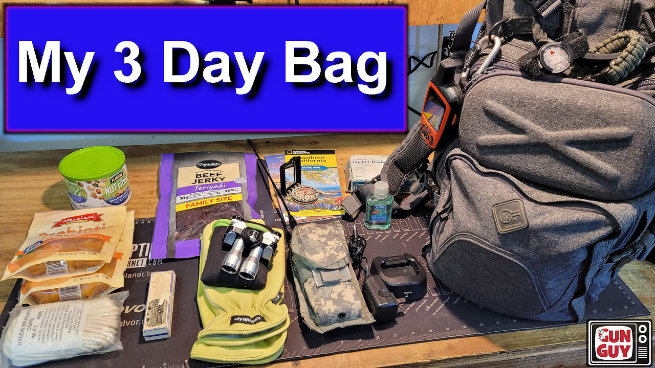 My EDC (Three Day Emergency Bag) - Final Thoughts