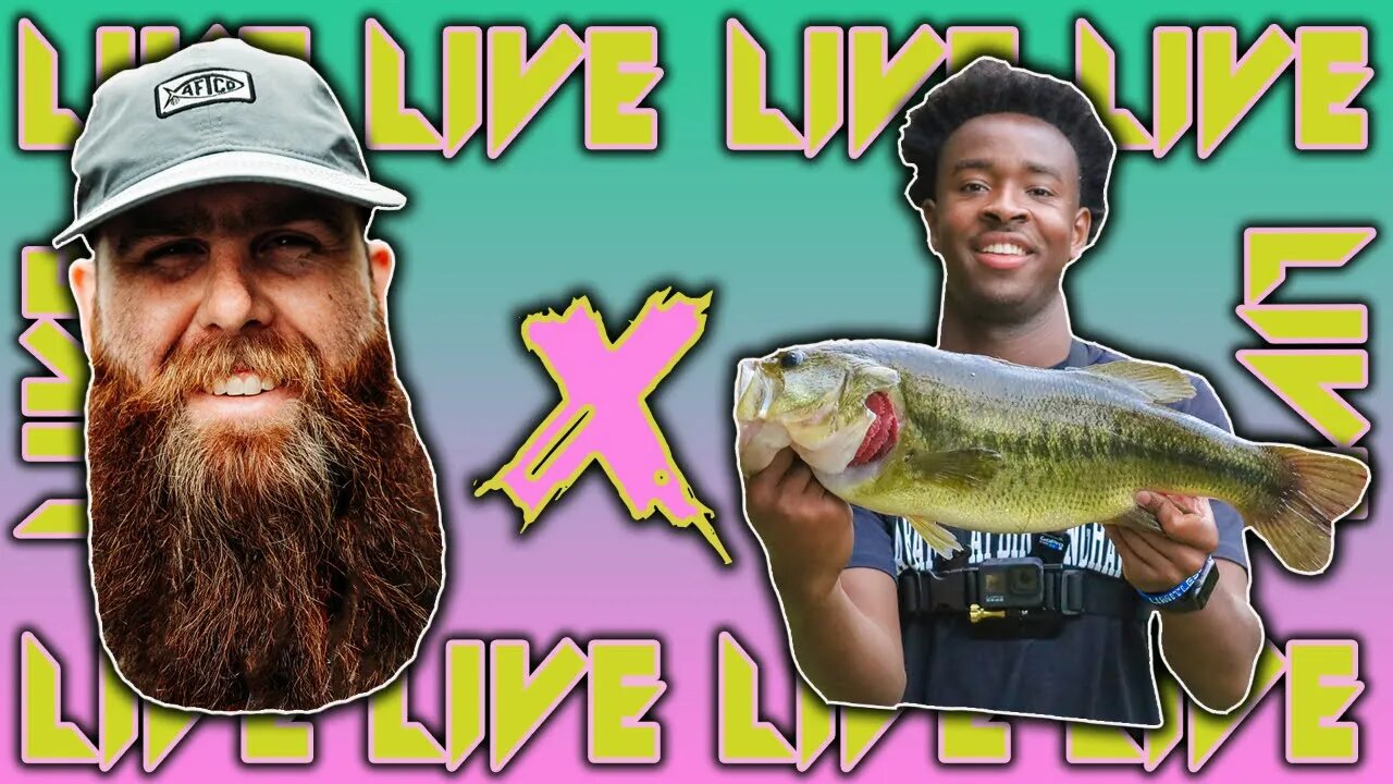 The Beard meets the "BIG MOUTH" Bass Basher | LIVE with @LarryMeltonJr