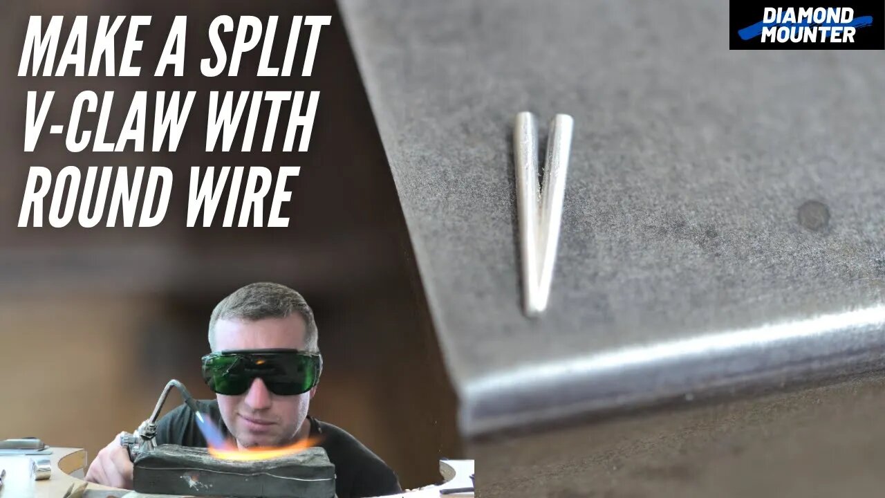 How to Make a Round Wire Split Claw