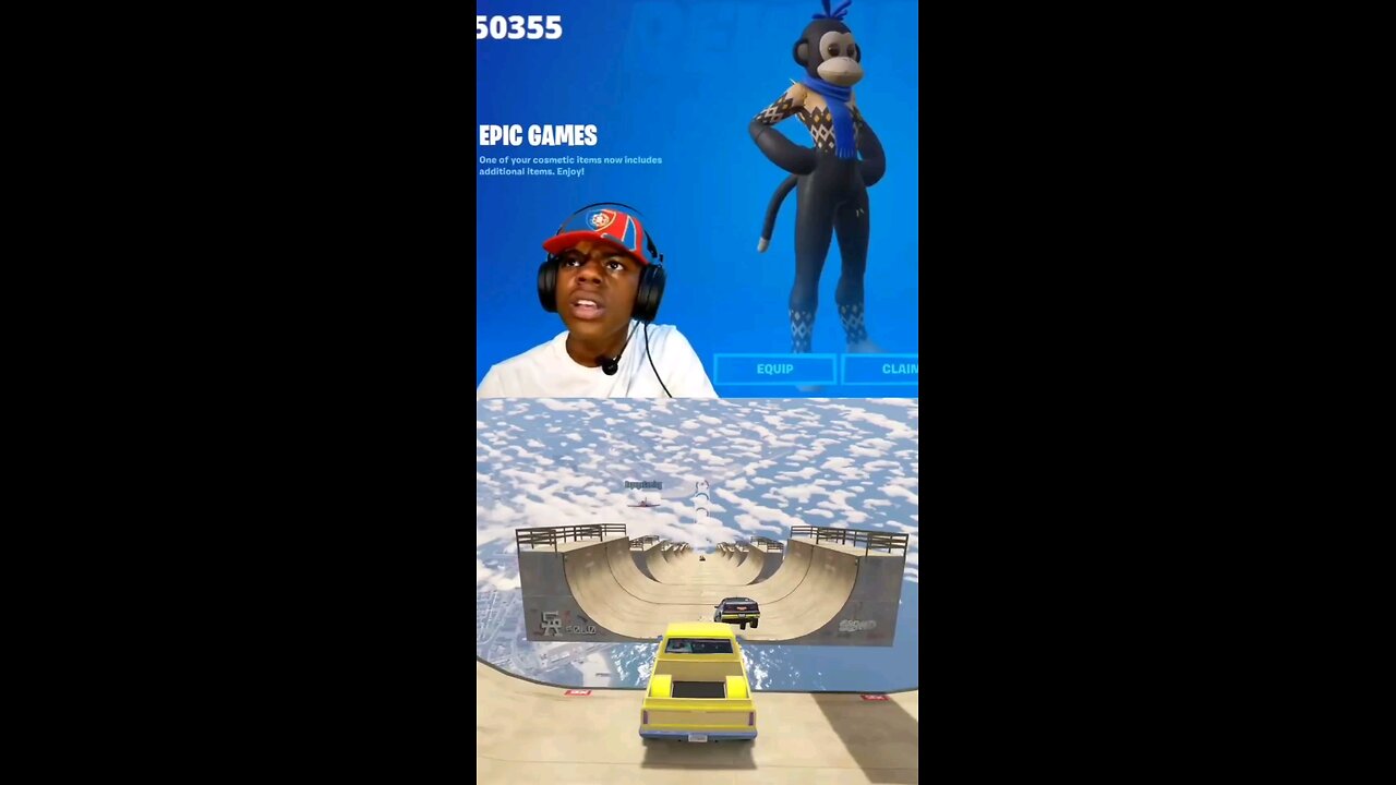 ishowspeed get his own on fortnite