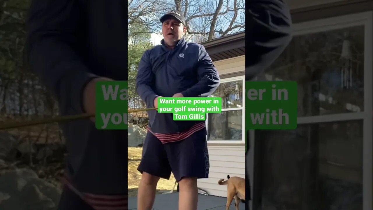 More power in your golf swing with Tom Gillis! #tomgillisgolf #golf #tigerwoods