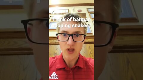 Think of batman pooping snakes #shorts